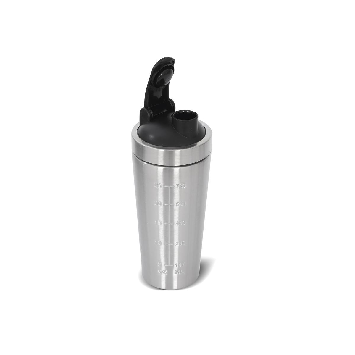 Çelik SHAKER Sporcu Suluğu Protein Shaker ve Smoothie Matarası (800 ml)