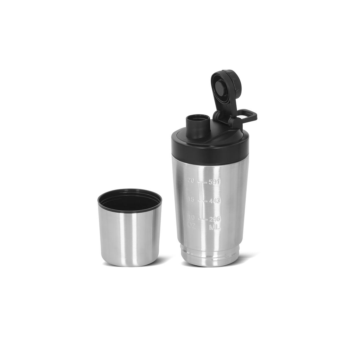 Çelik SHAKER Sporcu Suluğu Protein Shaker ve Smoothie Matarası ( 700 ml )