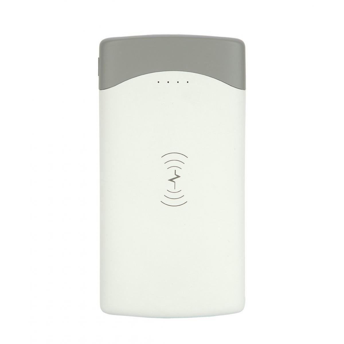Beyaz Kablosuz Powerbank 10000 mAh